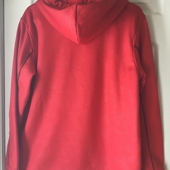 Red Reebok hoodie - Picture 2 of 4